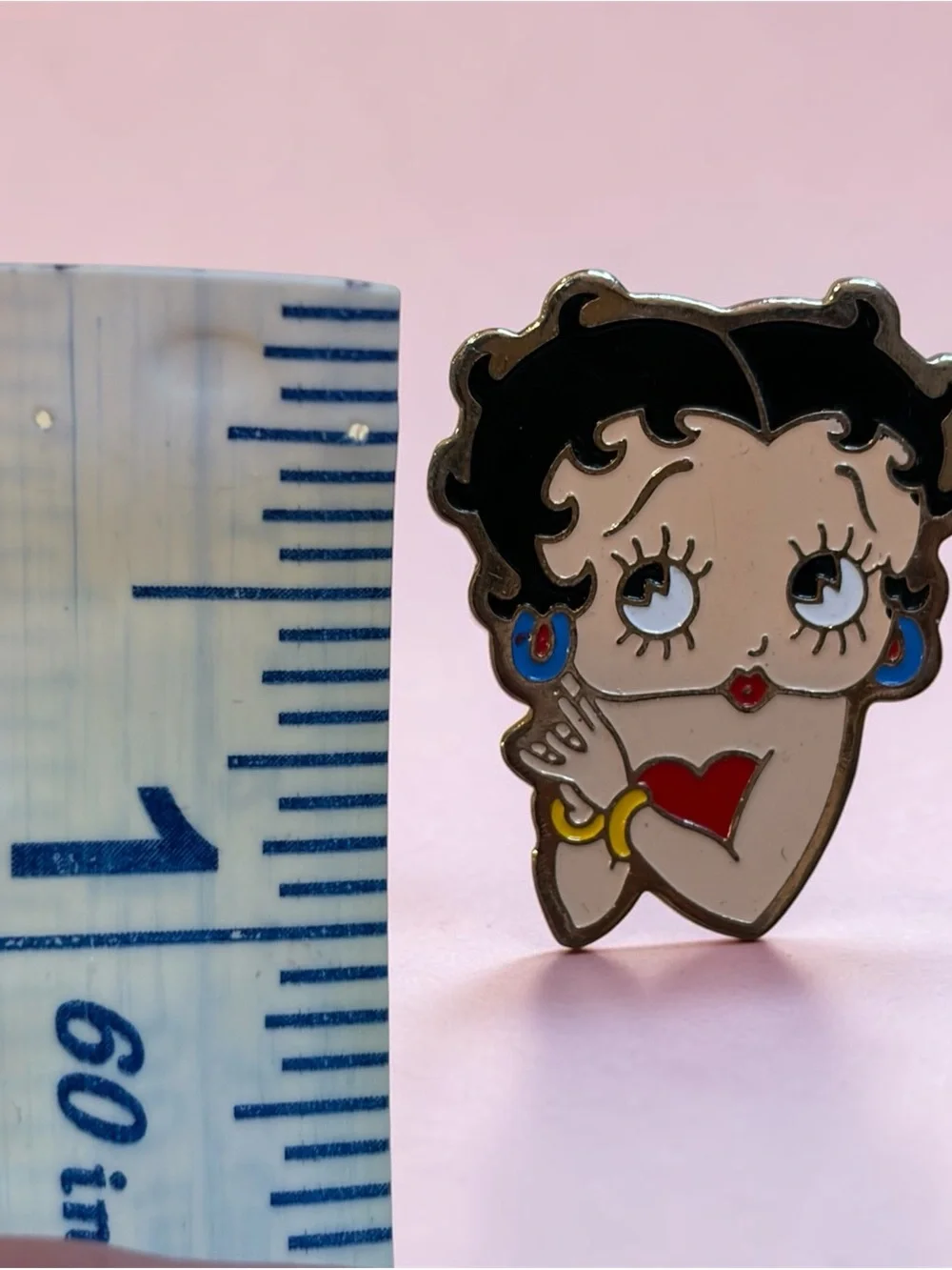 Vintage Betty Boop Brooch Pin ❤️
